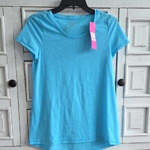 Lilly Pulitzer Vibrant Blue Short Sleeve Tee